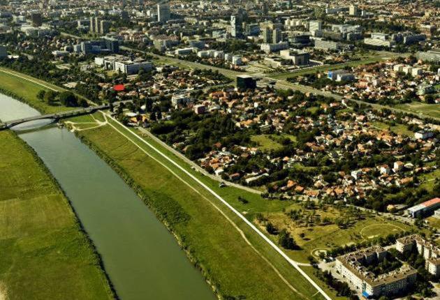 Apartment " Studio Green " Free Parking, Self Check-In Zágráb Kültér fotó